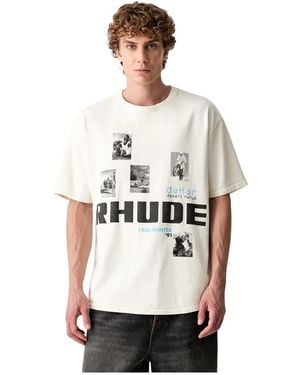 Rhude T-Shirts - Blanco