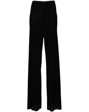 Rick Owens Wide Trousers - Black