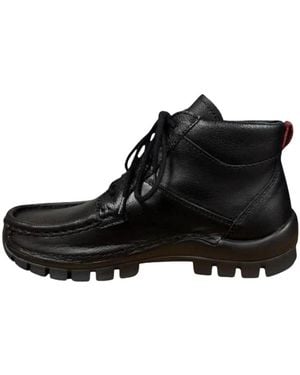 Wolky Lace-Up Boots - Nero