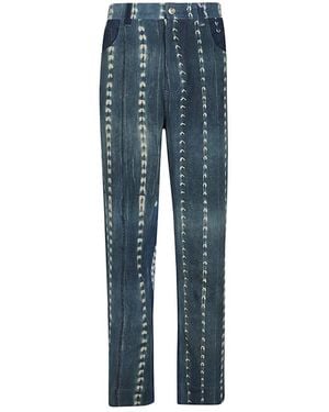 Wales Bonner Straight Fit Jeans - Blue