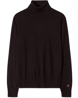 BUSNEL Alice Rollkragenpullover - Schwarz
