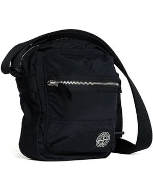 Stone Island Messenger Bags - Black