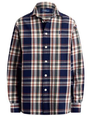 Polo Ralph Lauren Overhemden ,Veelkleurig ,Shirts - Blauw