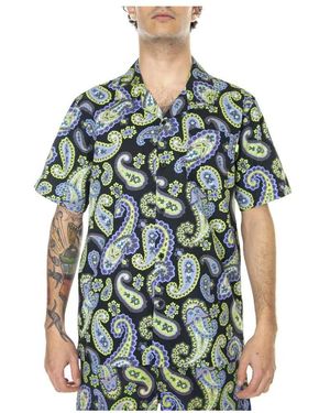 Huf Short Sleeve Shirts - Blu