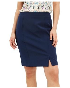 iN FRONT Short Skirts - Blue