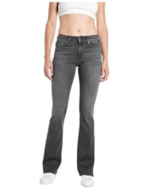 Replay Joella Bootcut Flare Jeans - Grau