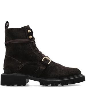 AllSaints Tori Lederstiefeletten - Schwarz