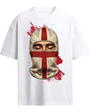 ih nom uh nit The Genius Limited Edition Mask T-Shirt - Wit
