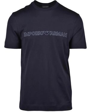 Emporio Armani T-Shirts - Blue