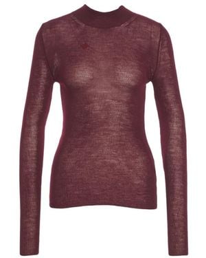 Grifoni Turtleneck Sweater - Paars