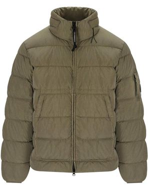 C.P. Company Chrome-R Walnut Down Jacket - Green