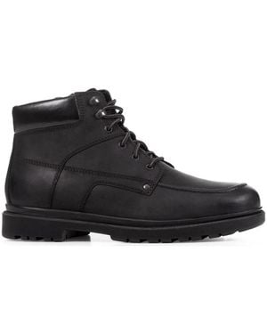 Geox Lace-Up Boots - Black