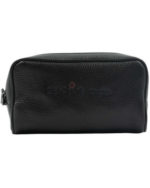 Kiton Pochette Regular Solid - Schwarz