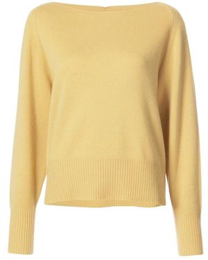 Vince Boatneck Pullover - Geel