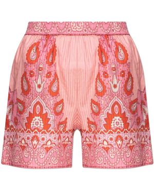 Etro Short Shorts - Rosso