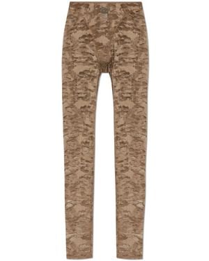 DIESEL Leggings - Naturel