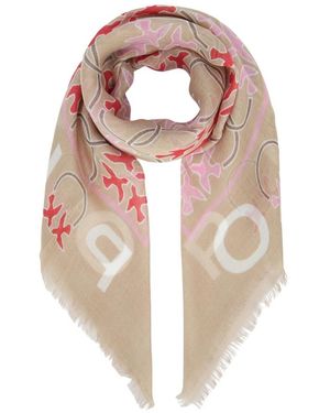 Pinko Mambo Foulard Modal Logo - Pink