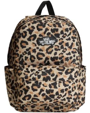Vans Old Skool Grom Check Rucksack - Schwarz