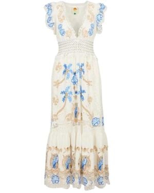 FARM Rio Maxi Dresses - Metallic