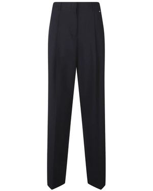 Herno Straight Trousers - Blue