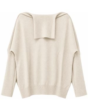 MEIMEIJ Round-Neck Knitwear - Blanc