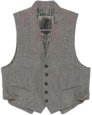 Ziggy Chen Waistcoats - Grey