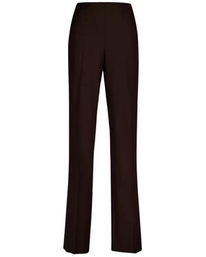 Ferragamo Straight Trousers - Marrone