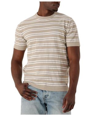 Dstrezzed Polo Nereo Tee - Naturel