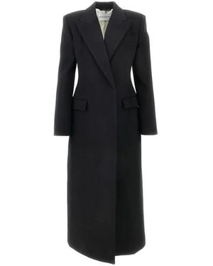 Givenchy Single-Breasted Coats - Black