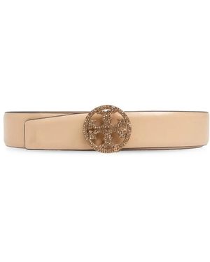 Tory Burch Kristallverzierter Gürtel - Natur