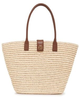 Anine Bing Tote Bags - Natural