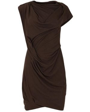 Entire studios Short Dresses - Brown