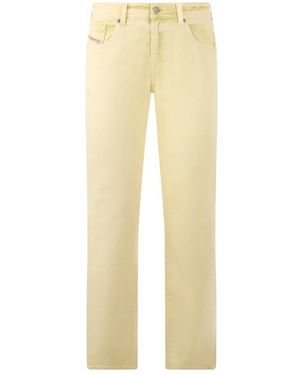 DIESEL Straight Jeans - Yellow