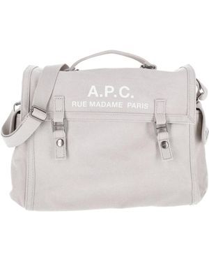 A.P.C. Cross Body Bags - Grigio