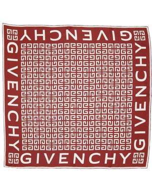 Givenchy Silky Scarves - Rojo
