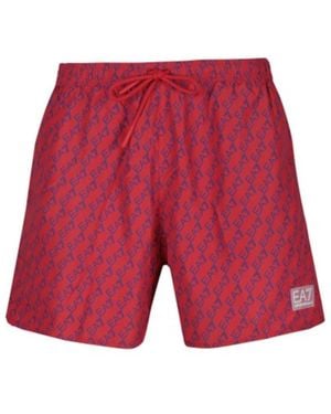 EA7 Beachwear - Red