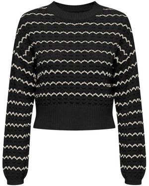 ONLY Round-Neck Knitwear - Zwart