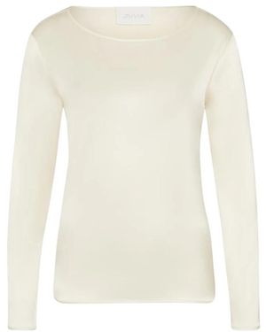 Juvia Long Sleeve T-Shirts - White