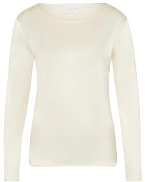 Juvia Long Sleeve T-Shirts - White