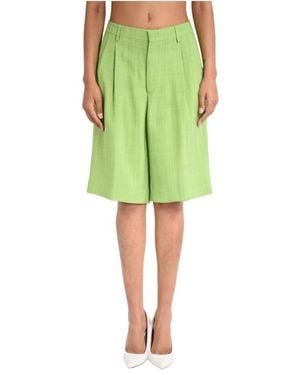 Tagliatore Long Shorts - Green