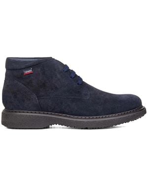 Callaghan Lace-Up Boots - Azul