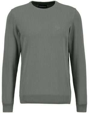Barbour Round-Neck Knitwear - Gray