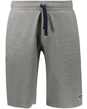 North Sails Grigio Katoenen Sweatpant - Grijs