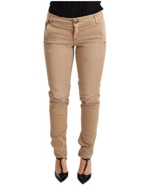 Ermanno Scervino Skinny Trousers - Natural