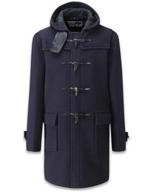 Gloverall Vintage Morris Duffle Coat - Blau