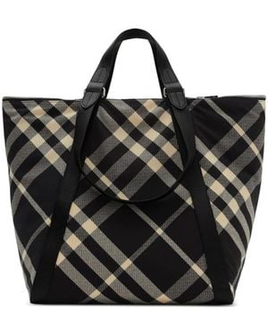 Burberry Tote Bags - Black