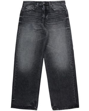 DIESEL Straight Jeans - Gris