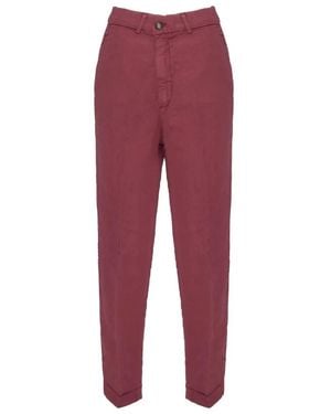 Mason's Cropped Trousers - Rojo