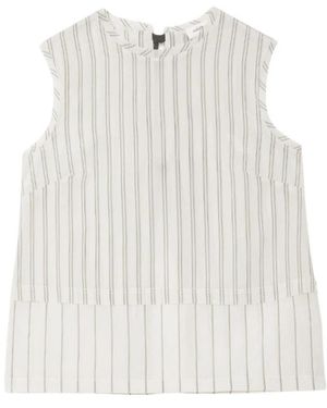 Ottod'Ame Overhemden ,Veelkleurig ,Blouses - Wit