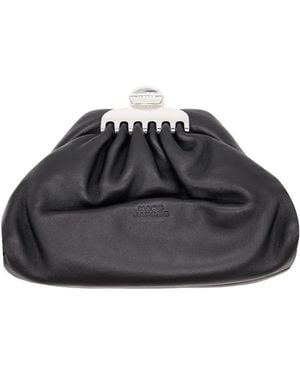 Marc Jacobs Tassen ,Zwart ,Leer De Kleine Klauw Clip Clutch